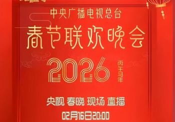 2026年中央廣播電視總臺春節聯歡晚會 2026年中央廣播電視總臺春節聯歡晚會