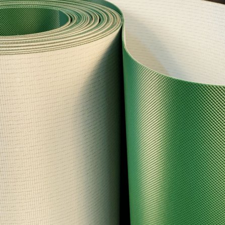 表麵鑽石格花紋帶可定製綠色輕型工業皮帶輸送帶PVC/PU/矽膠傳輸帶